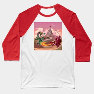 Dragon's Castle Baseball T-Shirt